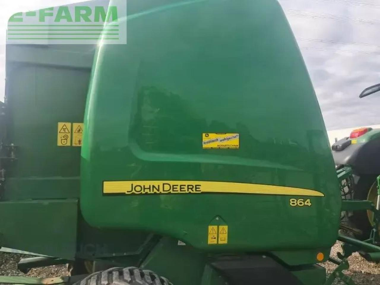 John Deere 864 premium - Baler persegi: gambar 1 John Deere 864 premium - Baler persegi: gambar 1