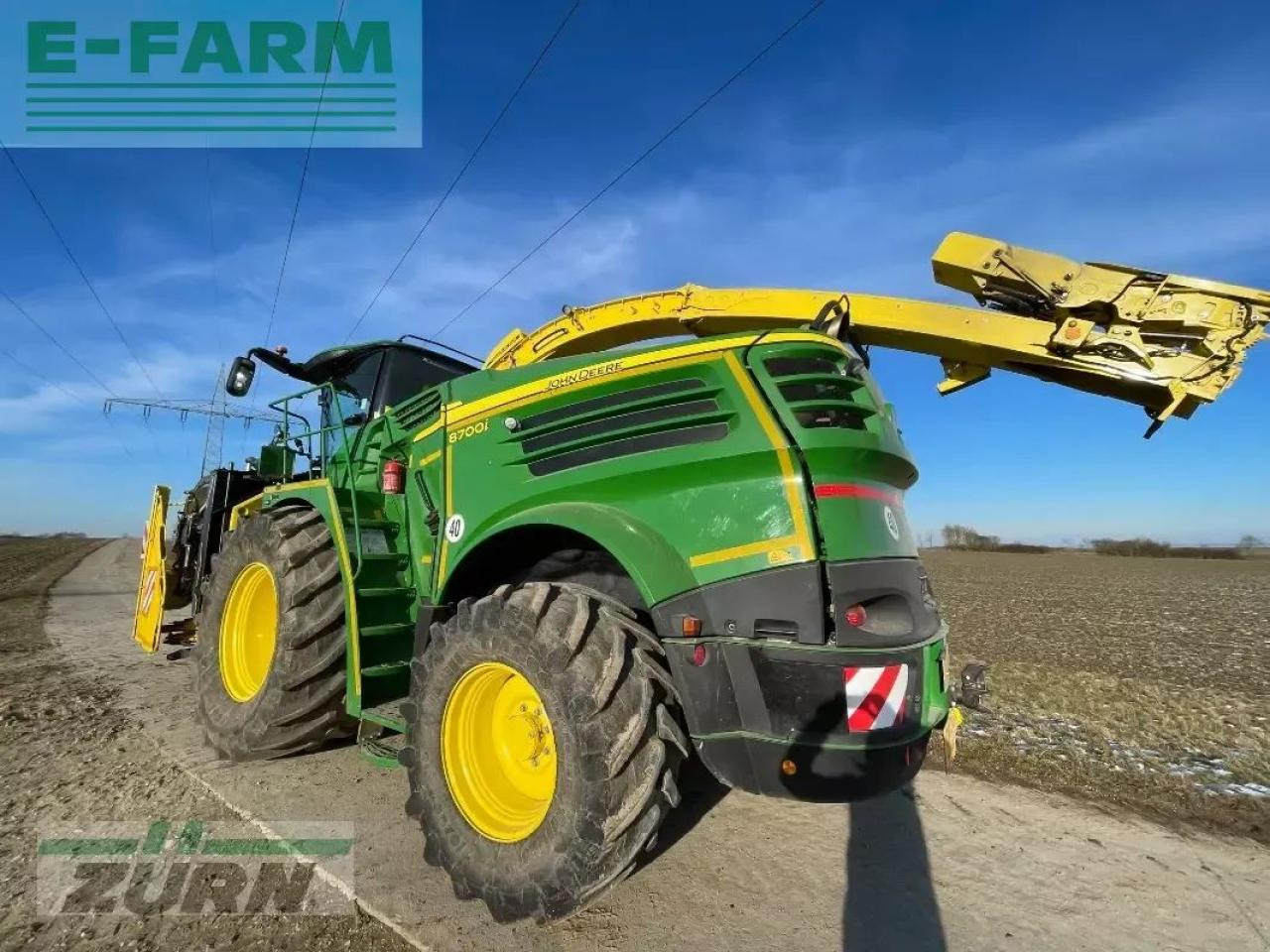John Deere 8700i - Pemanen hijauan: gambar 5 John Deere 8700i - Pemanen hijauan: gambar 5