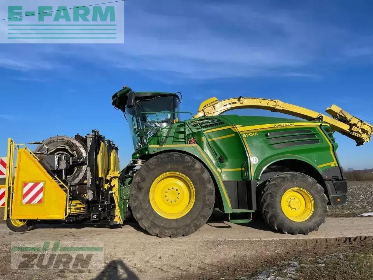 John Deere 8700i - Pemanen hijauan: gambar 4 John Deere 8700i - Pemanen hijauan: gambar 4