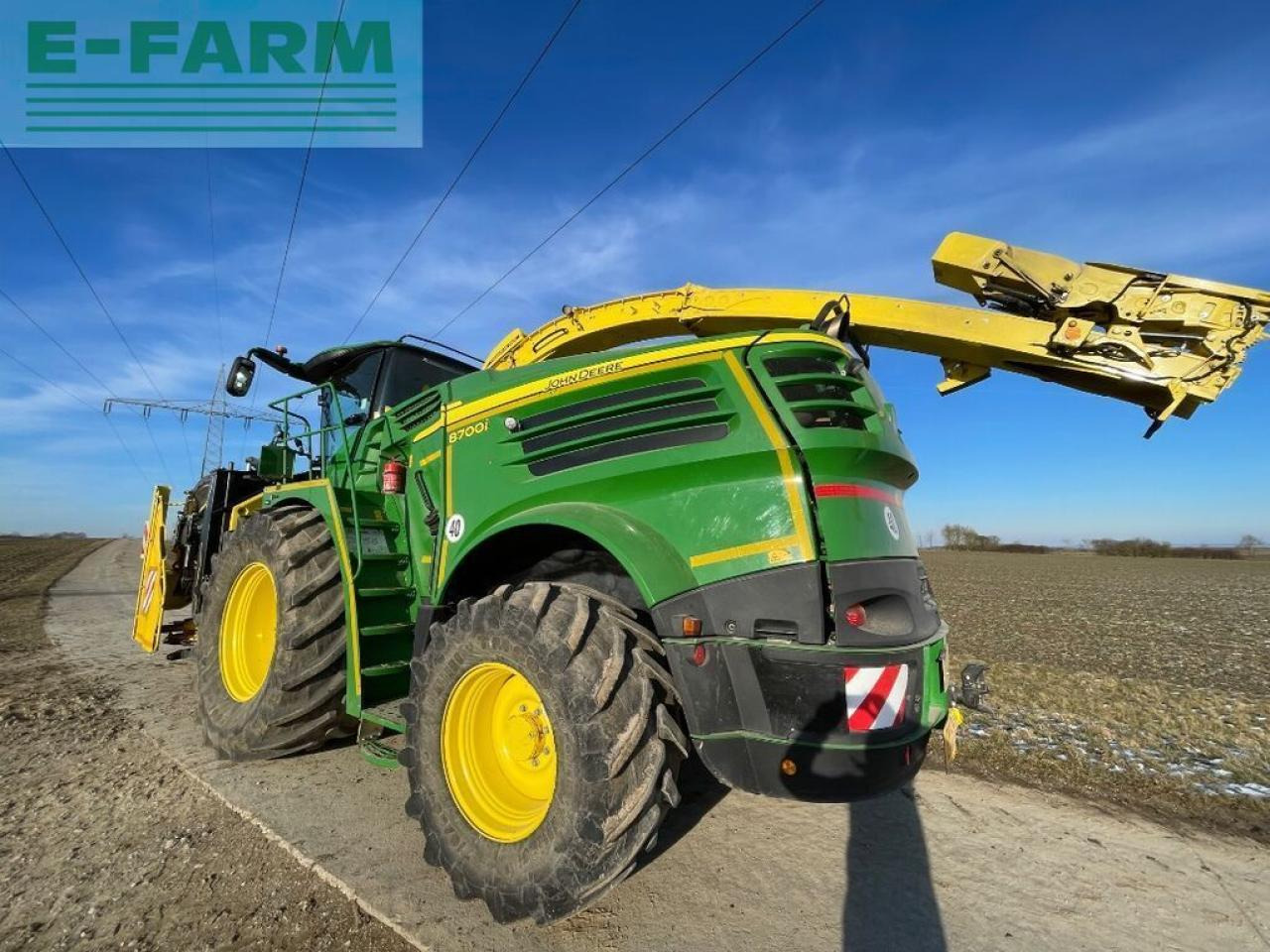 John Deere 8700i - Pemanen hijauan: gambar 5 John Deere 8700i - Pemanen hijauan: gambar 5