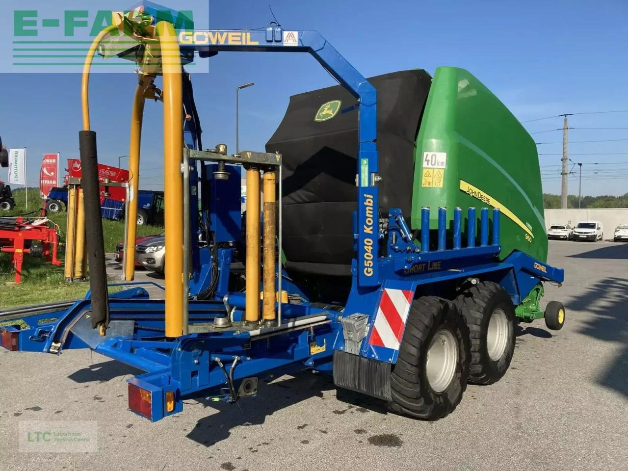 John Deere 960 - Baler persegi: gambar 3 John Deere 960 - Baler persegi: gambar 3