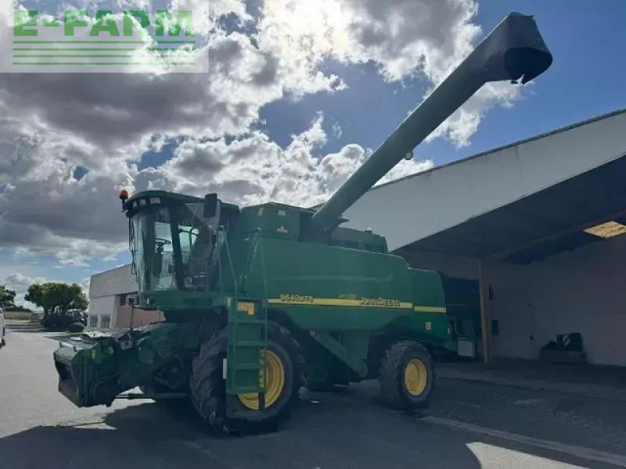John Deere 9640 wts - Pemanen gabungan: gambar 1 John Deere 9640 wts - Pemanen gabungan: gambar 1
