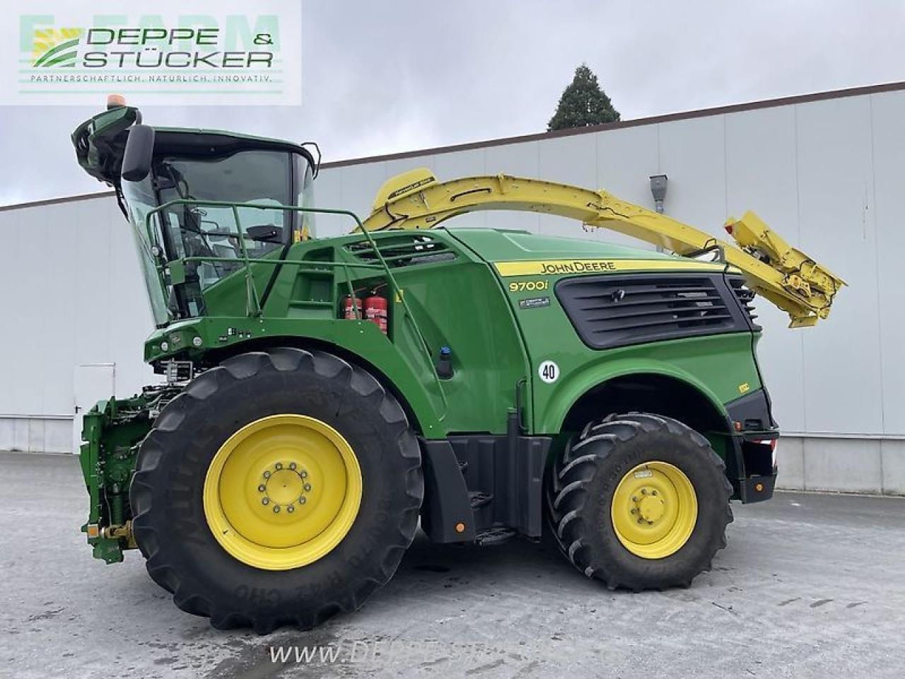 John Deere 9700i - Pemanen hijauan: gambar 1 John Deere 9700i - Pemanen hijauan: gambar 1