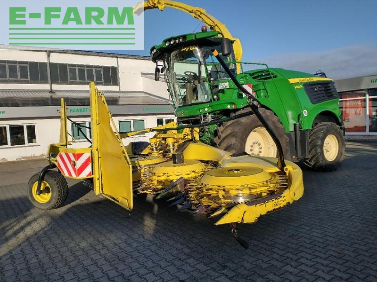John Deere 9800 - Pemanen hijauan: gambar 2 John Deere 9800 - Pemanen hijauan: gambar 2