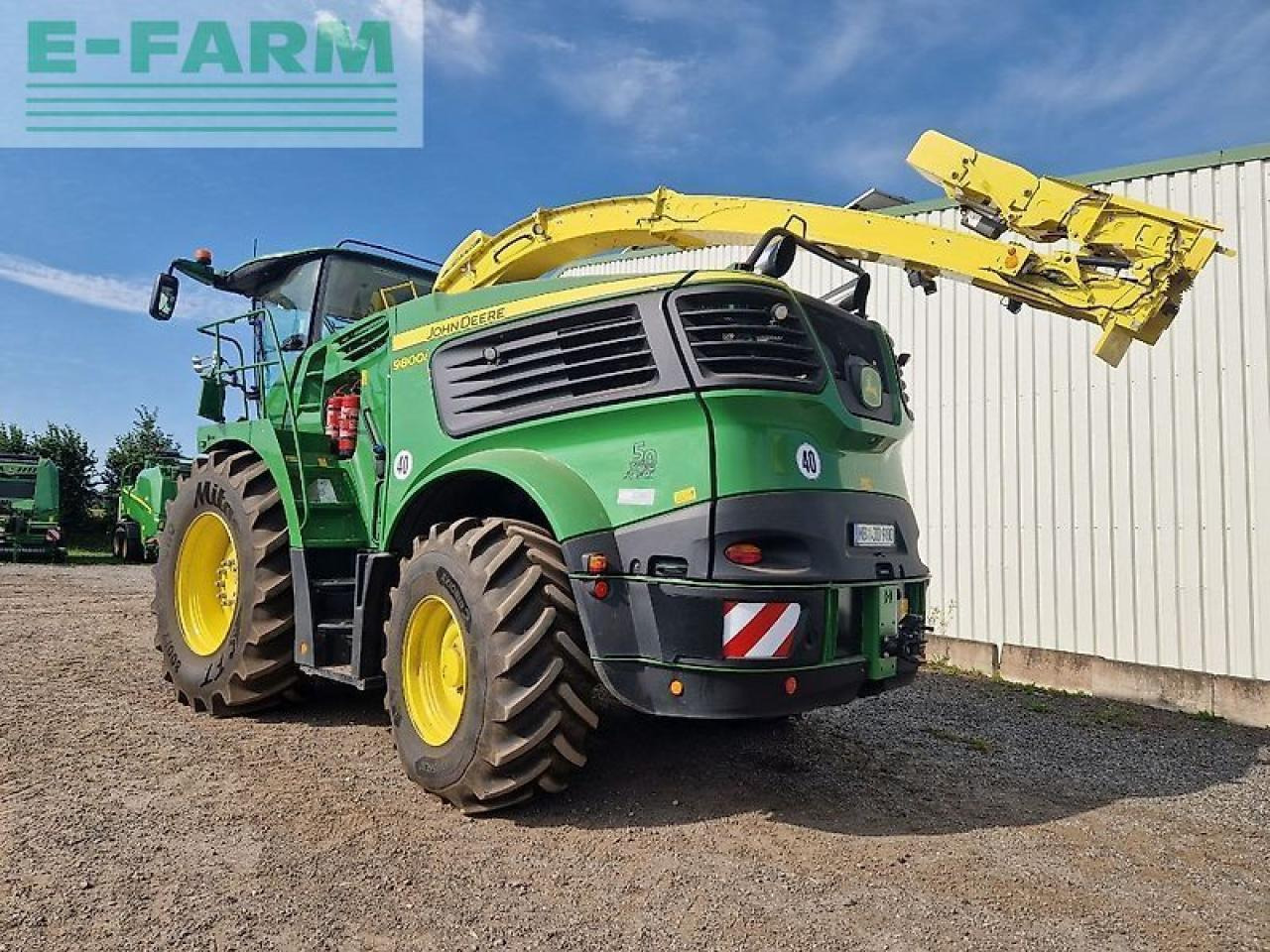 John Deere 9800 + kemper 490 plus - Pemanen hijauan: gambar 4 John Deere 9800 + kemper 490 plus - Pemanen hijauan: gambar 4