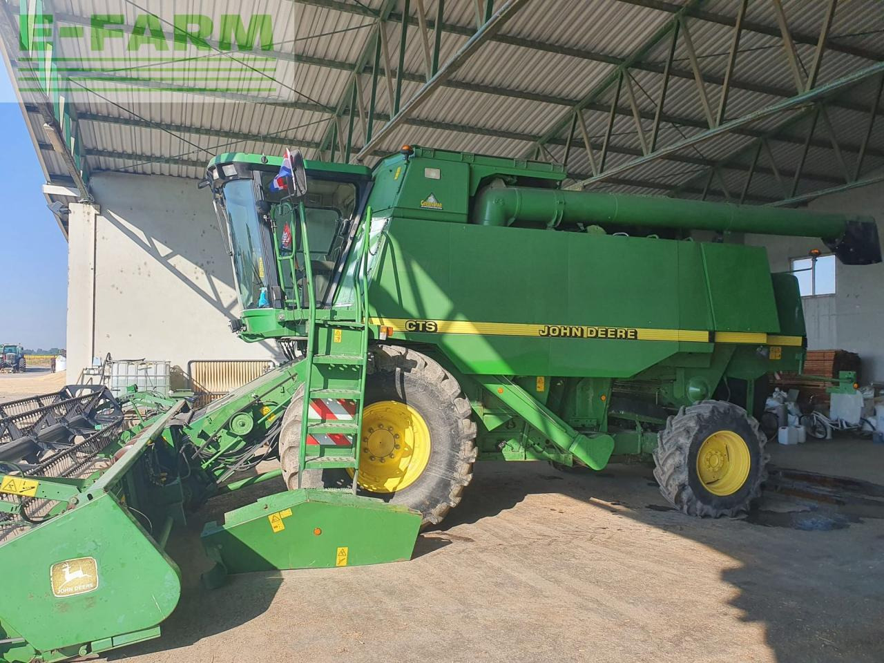 John Deere CTS - Pemanen gabungan: gambar 1 John Deere CTS - Pemanen gabungan: gambar 1