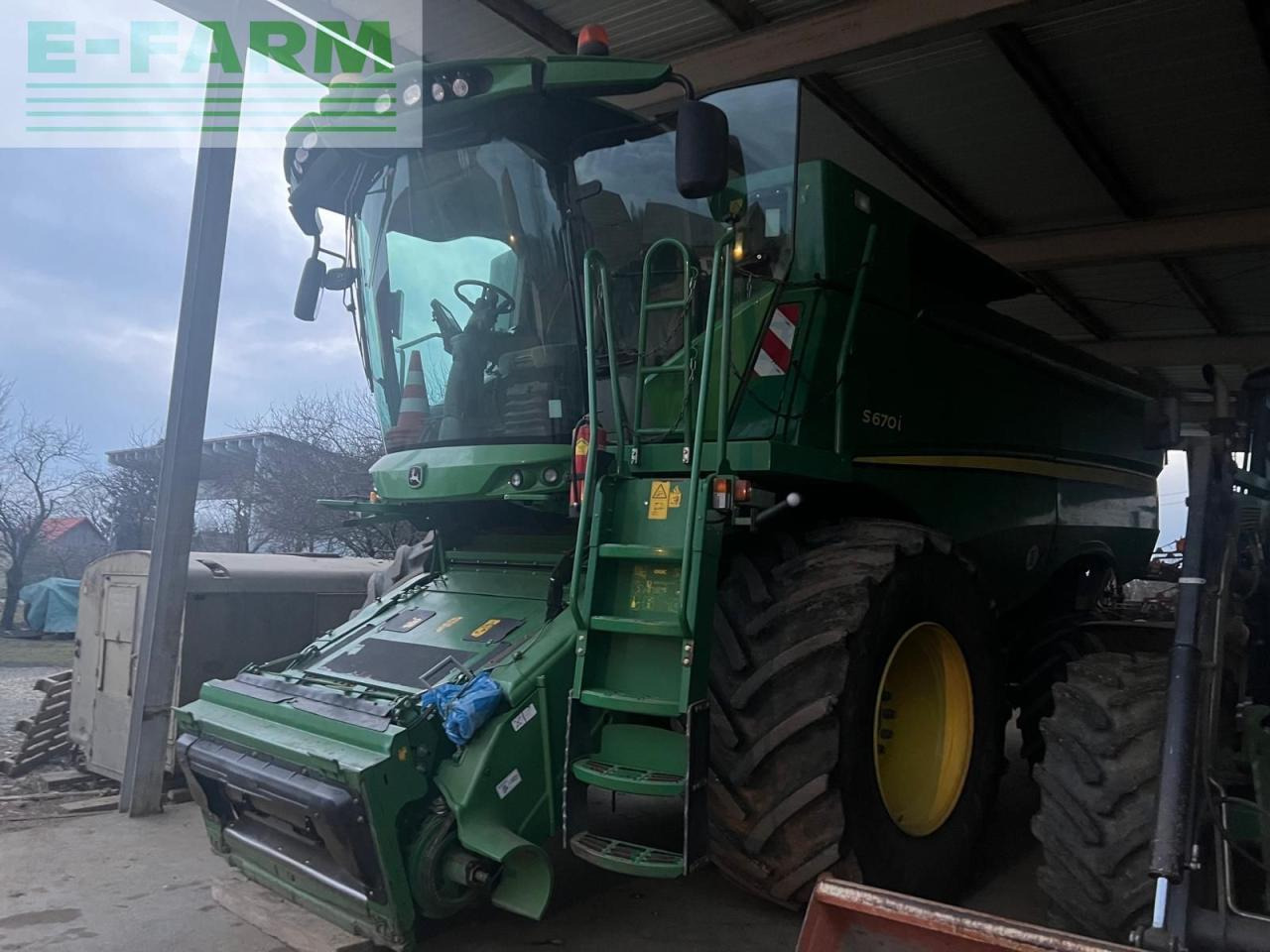 John Deere S670i - Pemanen gabungan: gambar 2 John Deere S670i - Pemanen gabungan: gambar 2
