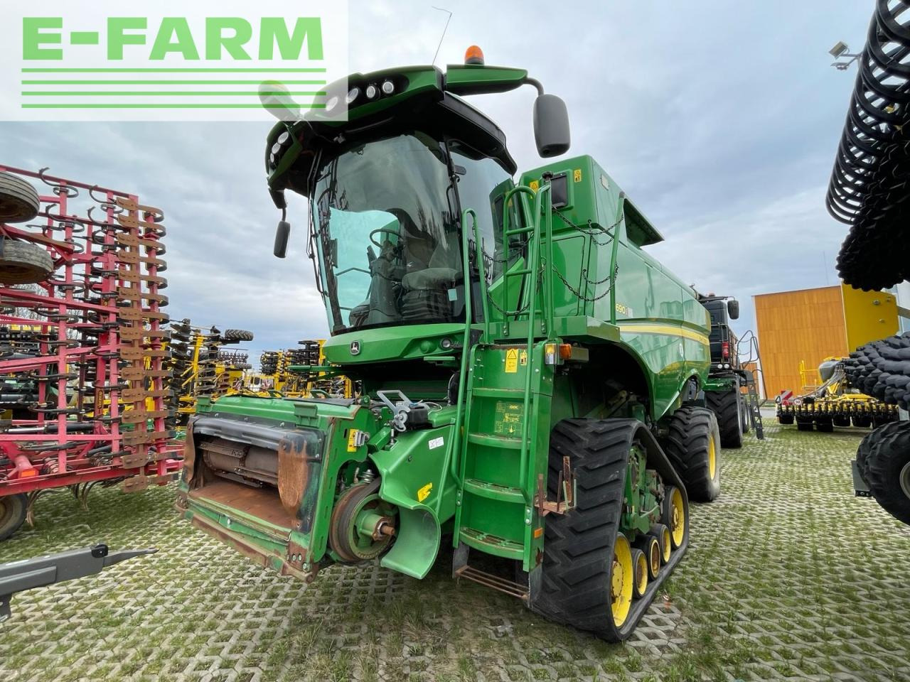 John Deere S690i - Pemanen gabungan: gambar 1 John Deere S690i - Pemanen gabungan: gambar 1