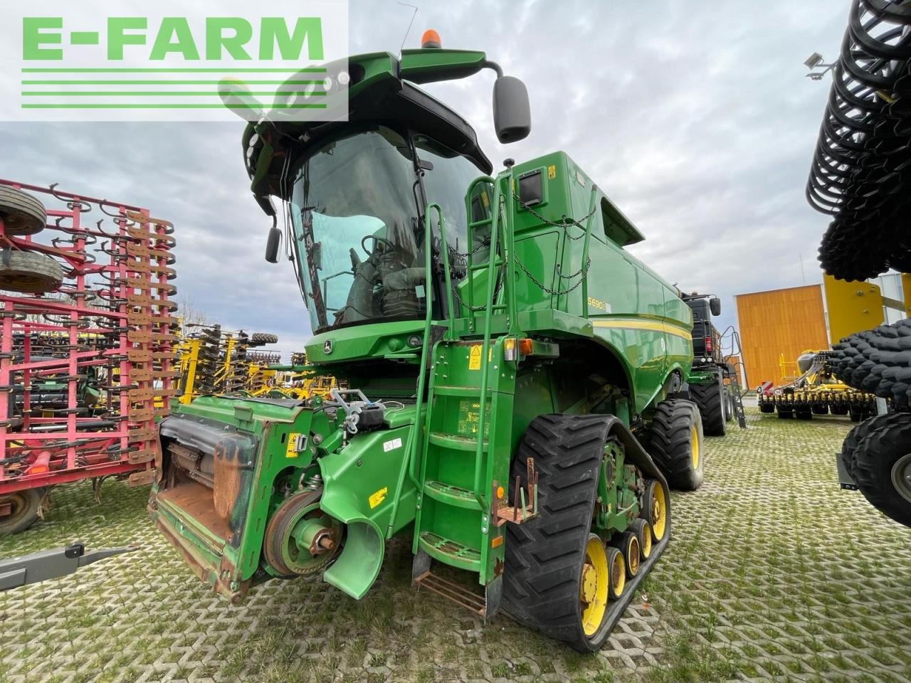 John Deere S690i - Pemanen gabungan: gambar 2 John Deere S690i - Pemanen gabungan: gambar 2