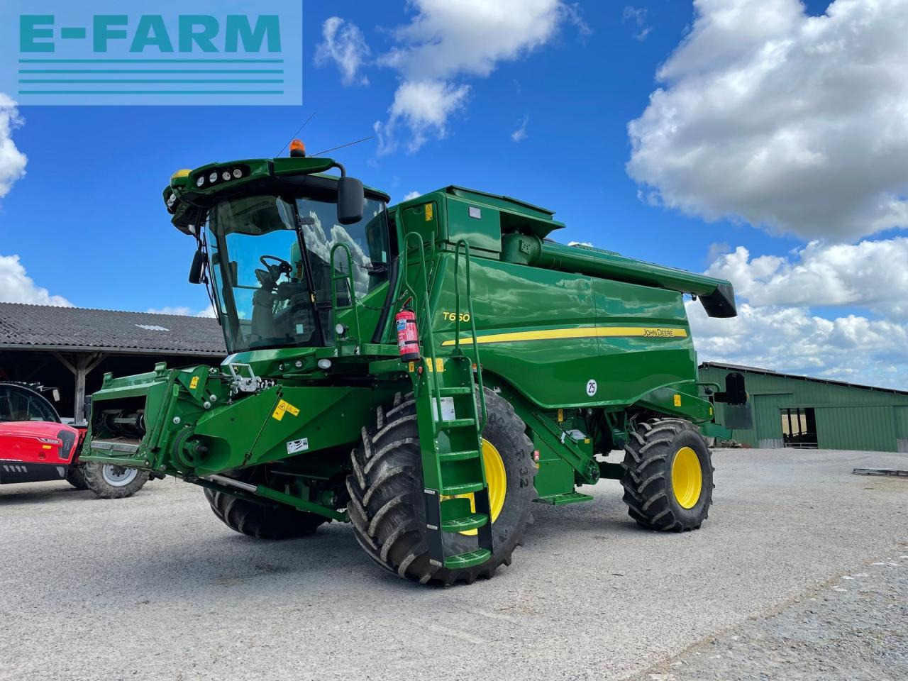 John Deere T660i - Pemanen gabungan: gambar 5 John Deere T660i - Pemanen gabungan: gambar 5