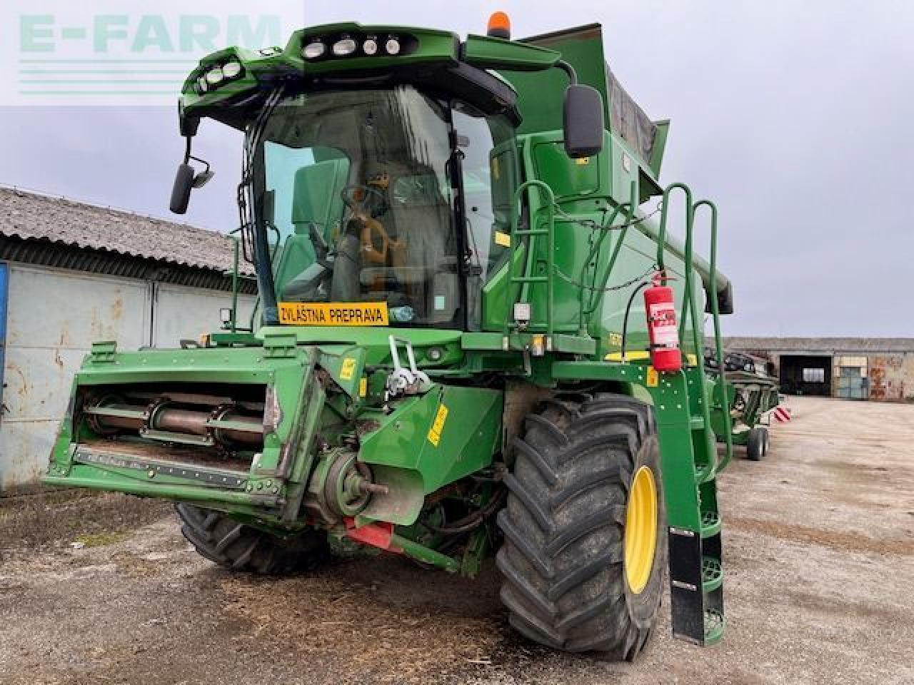 John Deere T670 - Pemanen gabungan: gambar 3 John Deere T670 - Pemanen gabungan: gambar 3