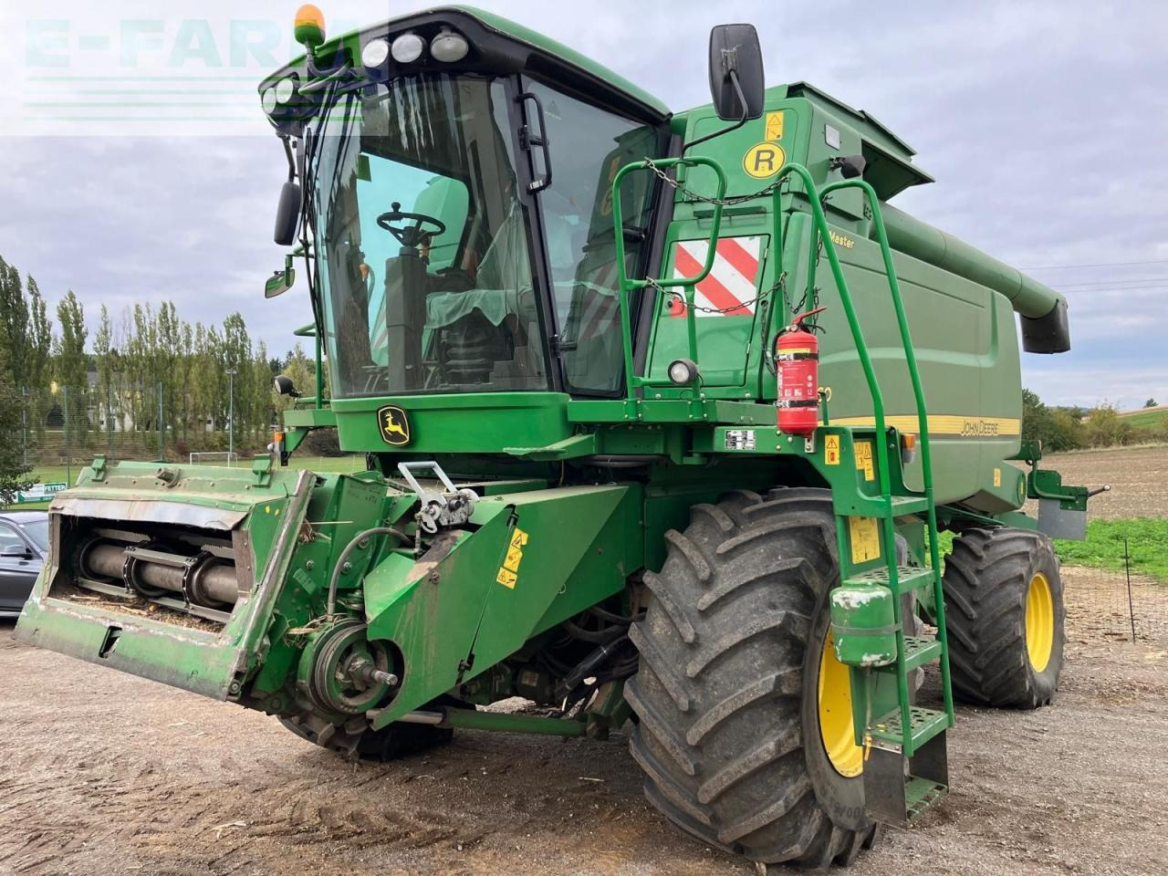 John Deere W660 HM - Pemanen gabungan: gambar 1 John Deere W660 HM - Pemanen gabungan: gambar 1