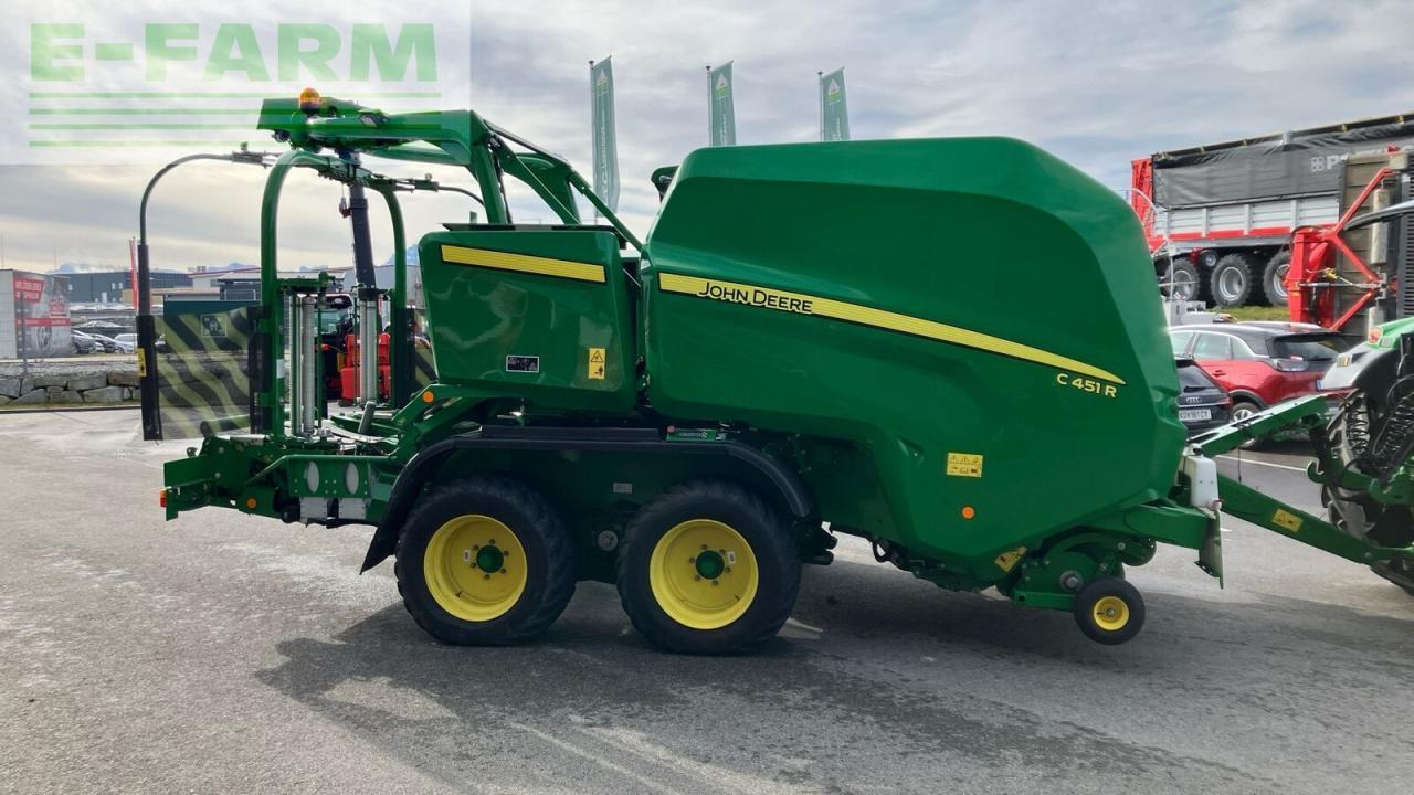 Baler persegi John Deere c451r: gambar 6