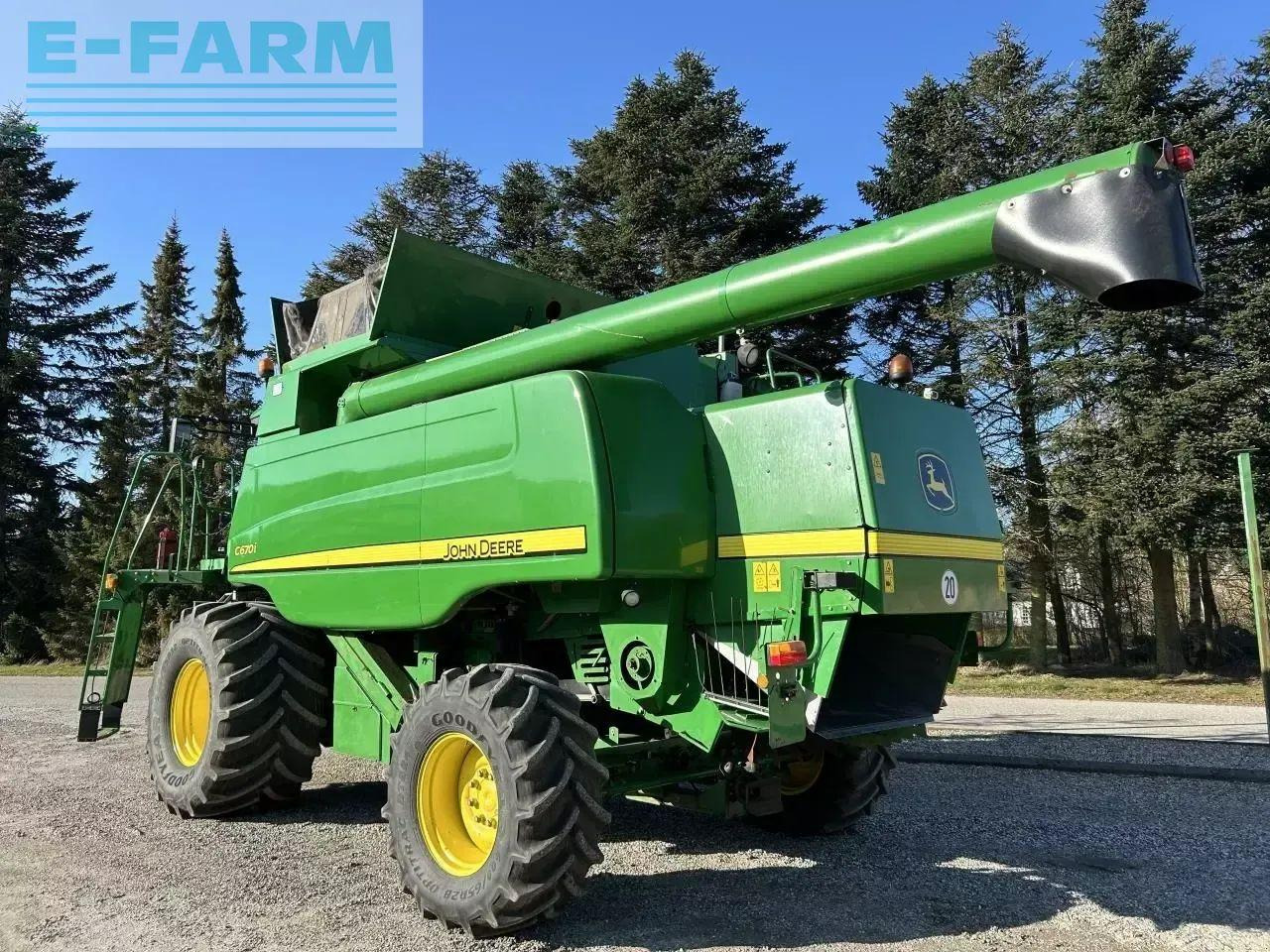 John Deere c670 - Pemanen gabungan: gambar 2 John Deere c670 - Pemanen gabungan: gambar 2