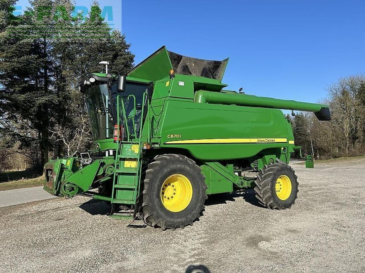 John Deere c670 - Pemanen gabungan: gambar 1 John Deere c670 - Pemanen gabungan: gambar 1
