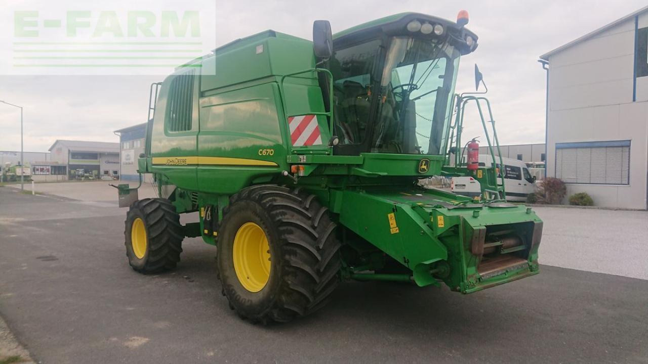 John Deere c670 + geringhoff vs610 - Pemanen gabungan: gambar 2 John Deere c670 + geringhoff vs610 - Pemanen gabungan: gambar 2