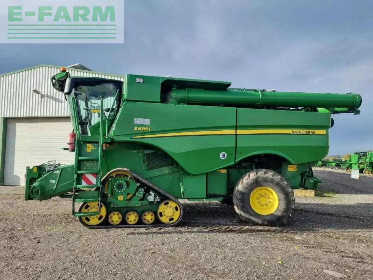 John Deere s685i my16 prod 20 - Pemanen gabungan: gambar 1 John Deere s685i my16 prod 20 - Pemanen gabungan: gambar 1