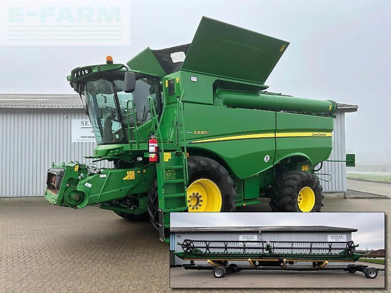 John Deere s690 - Pemanen gabungan: gambar 1 John Deere s690 - Pemanen gabungan: gambar 1