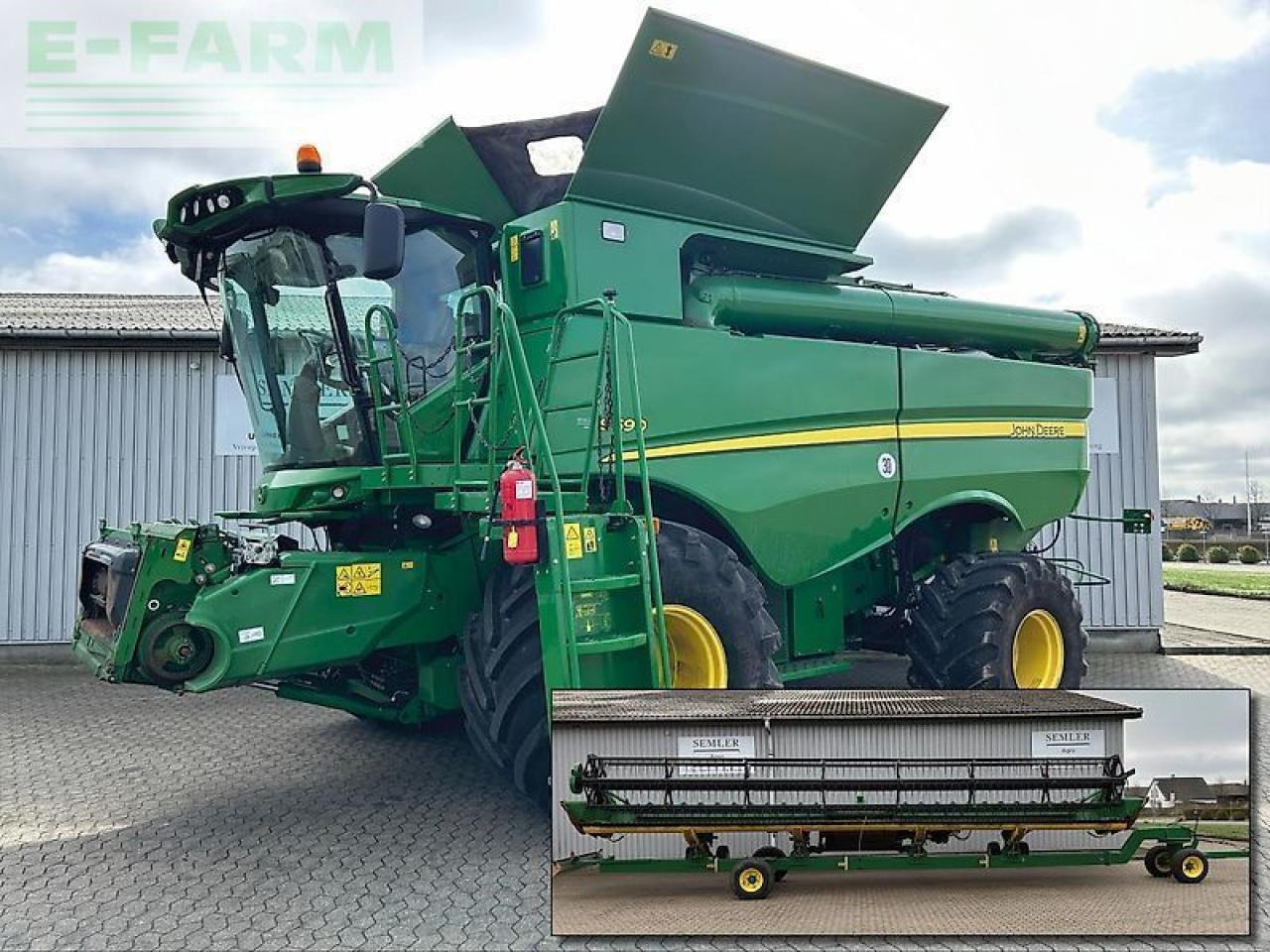 John Deere s690 - Pemanen gabungan: gambar 1 John Deere s690 - Pemanen gabungan: gambar 1