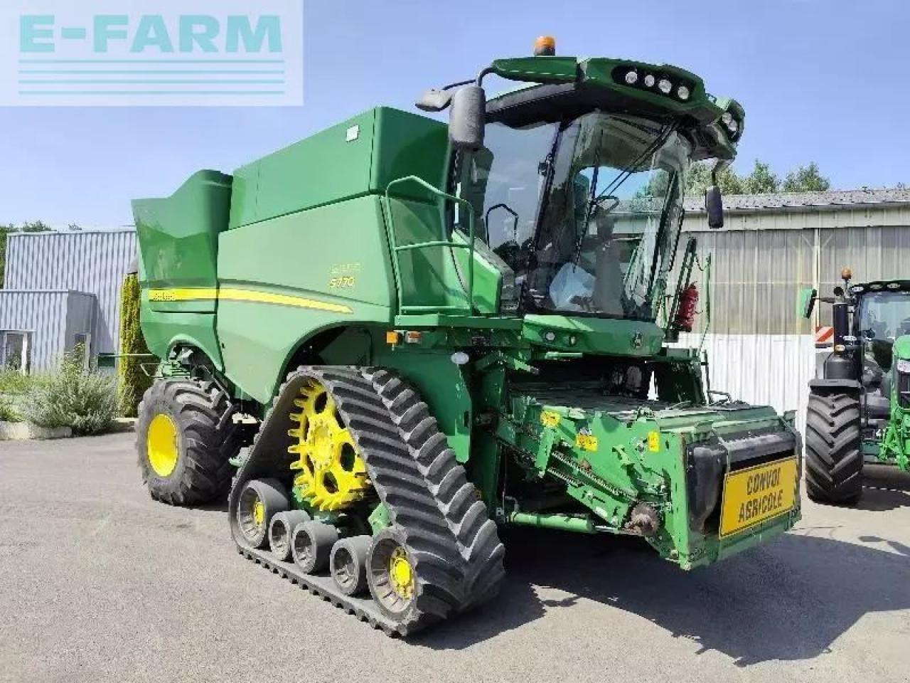 John Deere s770 - Pemanen gabungan: gambar 1 John Deere s770 - Pemanen gabungan: gambar 1