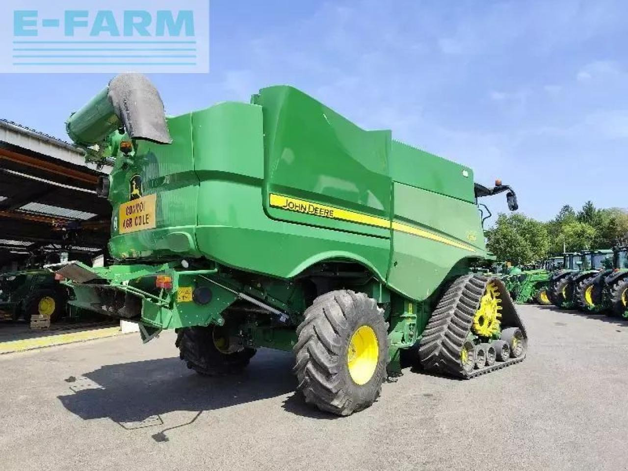 John Deere s770 - Pemanen gabungan: gambar 4 John Deere s770 - Pemanen gabungan: gambar 4