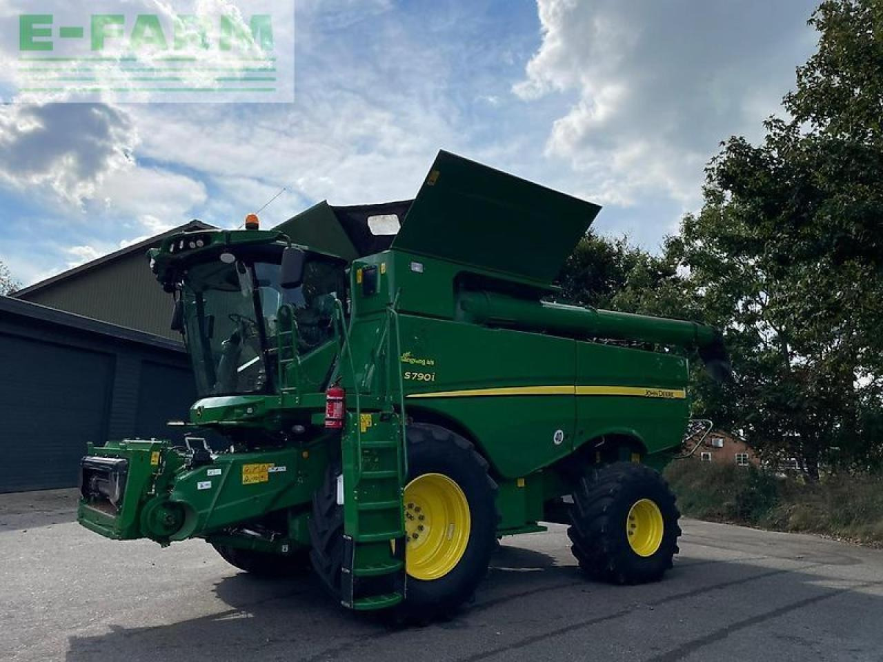 John Deere s790 - Pemanen gabungan: gambar 1 John Deere s790 - Pemanen gabungan: gambar 1