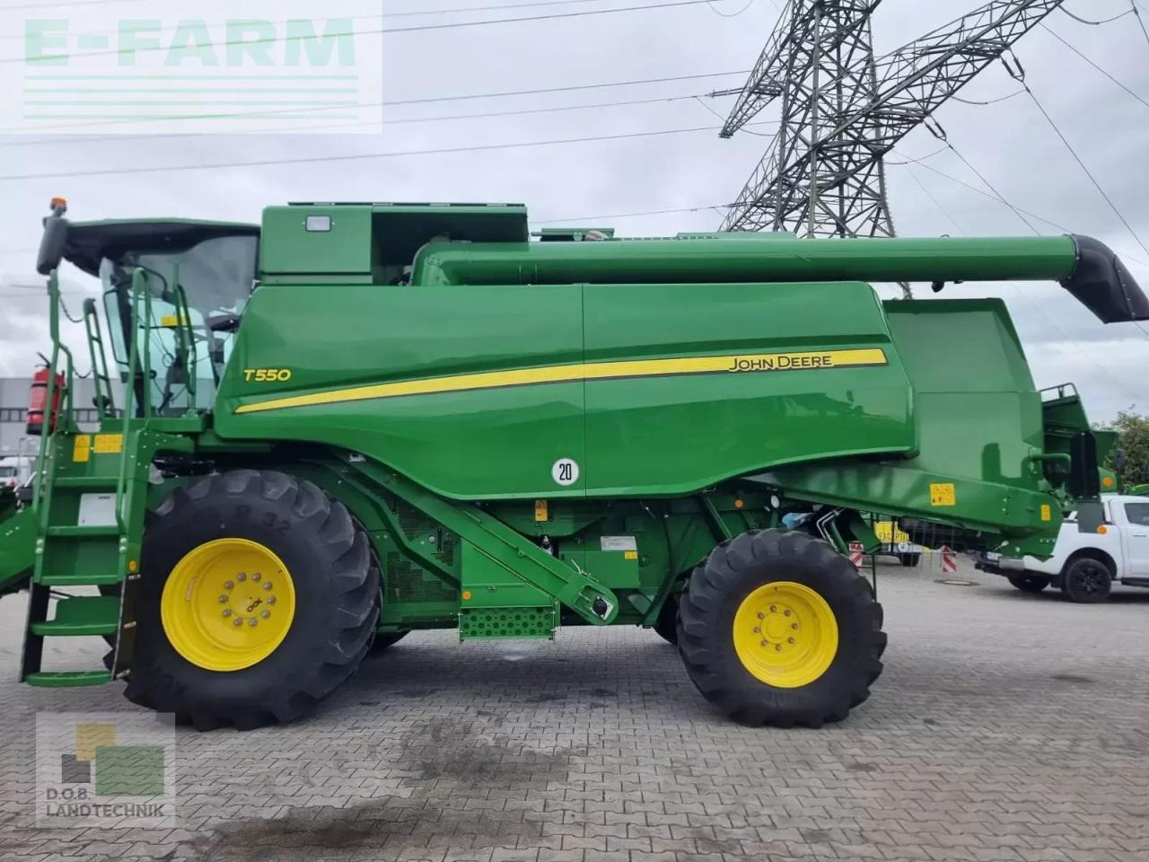 John Deere t550 - Pemanen gabungan: gambar 4 John Deere t550 - Pemanen gabungan: gambar 4