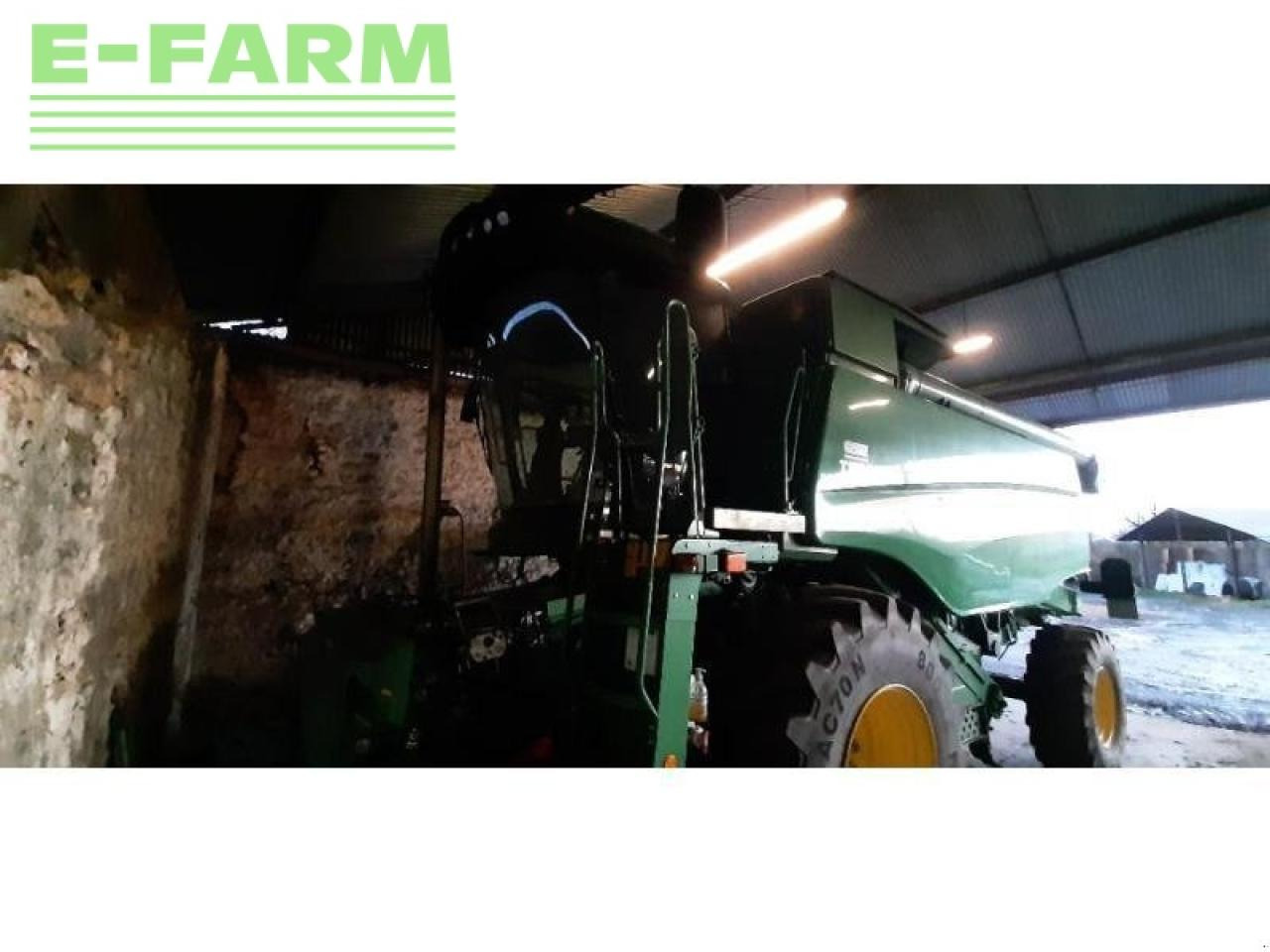 John Deere t550 - Pemanen gabungan: gambar 1 John Deere t550 - Pemanen gabungan: gambar 1