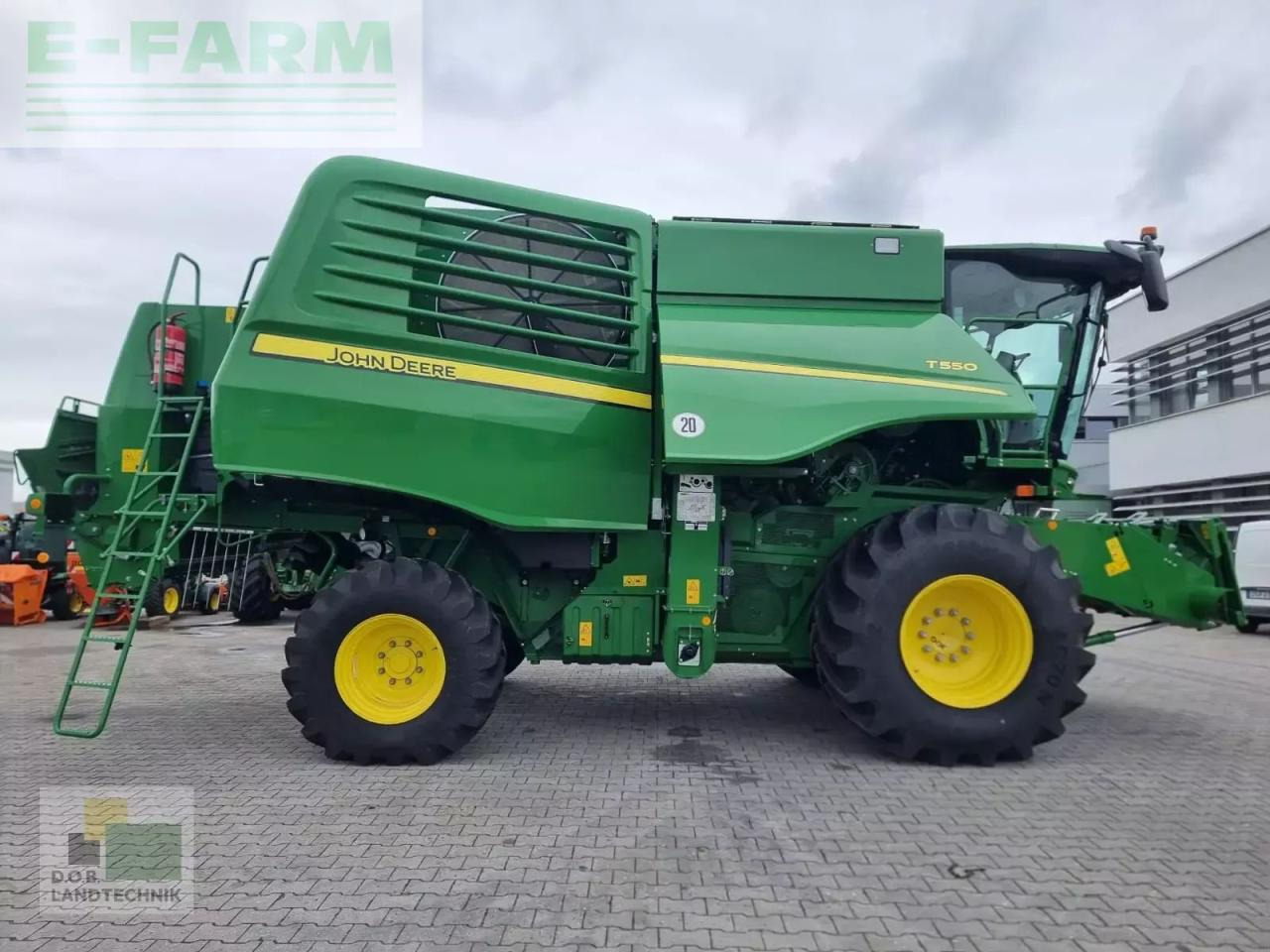 John Deere t550 - Pemanen gabungan: gambar 5 John Deere t550 - Pemanen gabungan: gambar 5