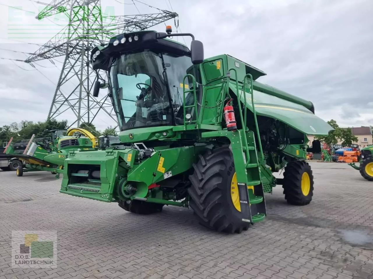 John Deere t550 - Pemanen gabungan: gambar 1 John Deere t550 - Pemanen gabungan: gambar 1