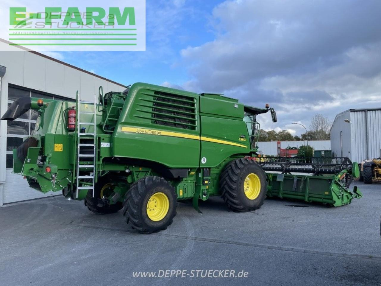John Deere t550 mit 622r - Pemanen gabungan: gambar 2 John Deere t550 mit 622r - Pemanen gabungan: gambar 2