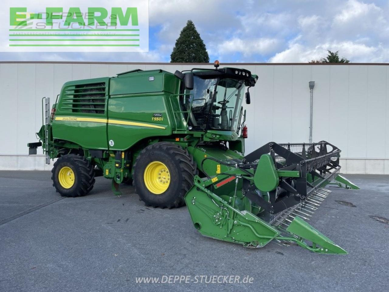 John Deere t550 mit 622r - Pemanen gabungan: gambar 1 John Deere t550 mit 622r - Pemanen gabungan: gambar 1