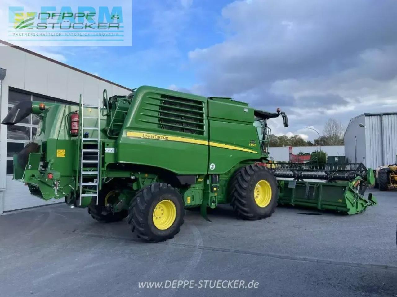 John Deere t550 mit 622r - Pemanen gabungan: gambar 2 John Deere t550 mit 622r - Pemanen gabungan: gambar 2