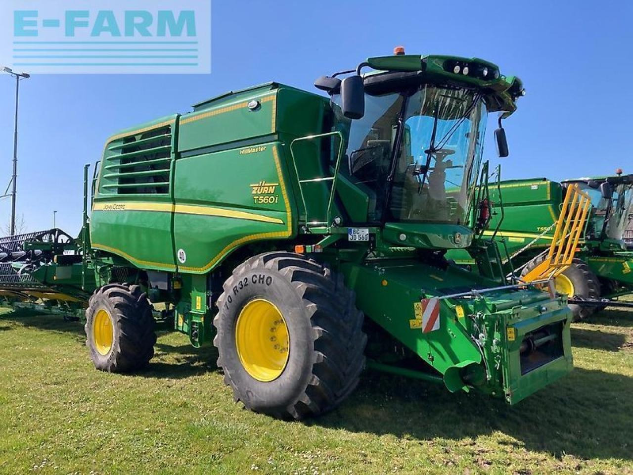 John Deere t560 hm - Pemanen gabungan: gambar 1 John Deere t560 hm - Pemanen gabungan: gambar 1