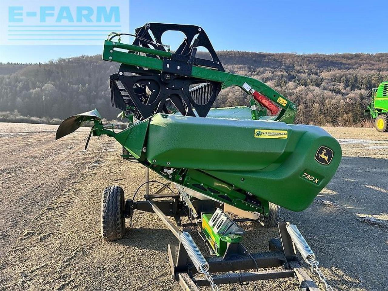 Pemanen gabungan John Deere t670i: gambar 6