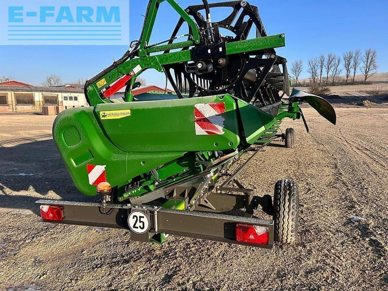 Pemanen gabungan John Deere t670i: gambar 7