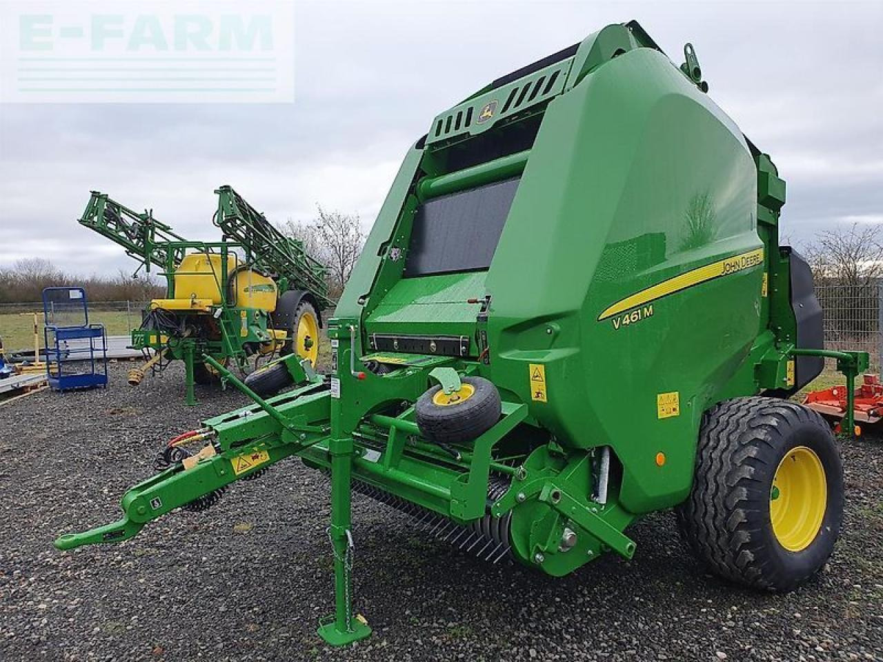 John Deere v461m demo - Baler persegi: gambar 1 John Deere v461m demo - Baler persegi: gambar 1