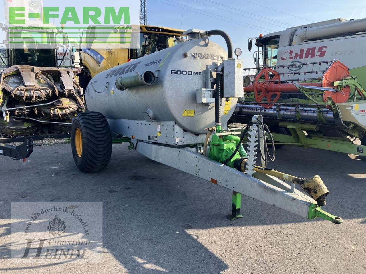 Joskin modulo 2 6000 me - Peralatan pemupukan: gambar 2 Joskin modulo 2 6000 me - Peralatan pemupukan: gambar 2