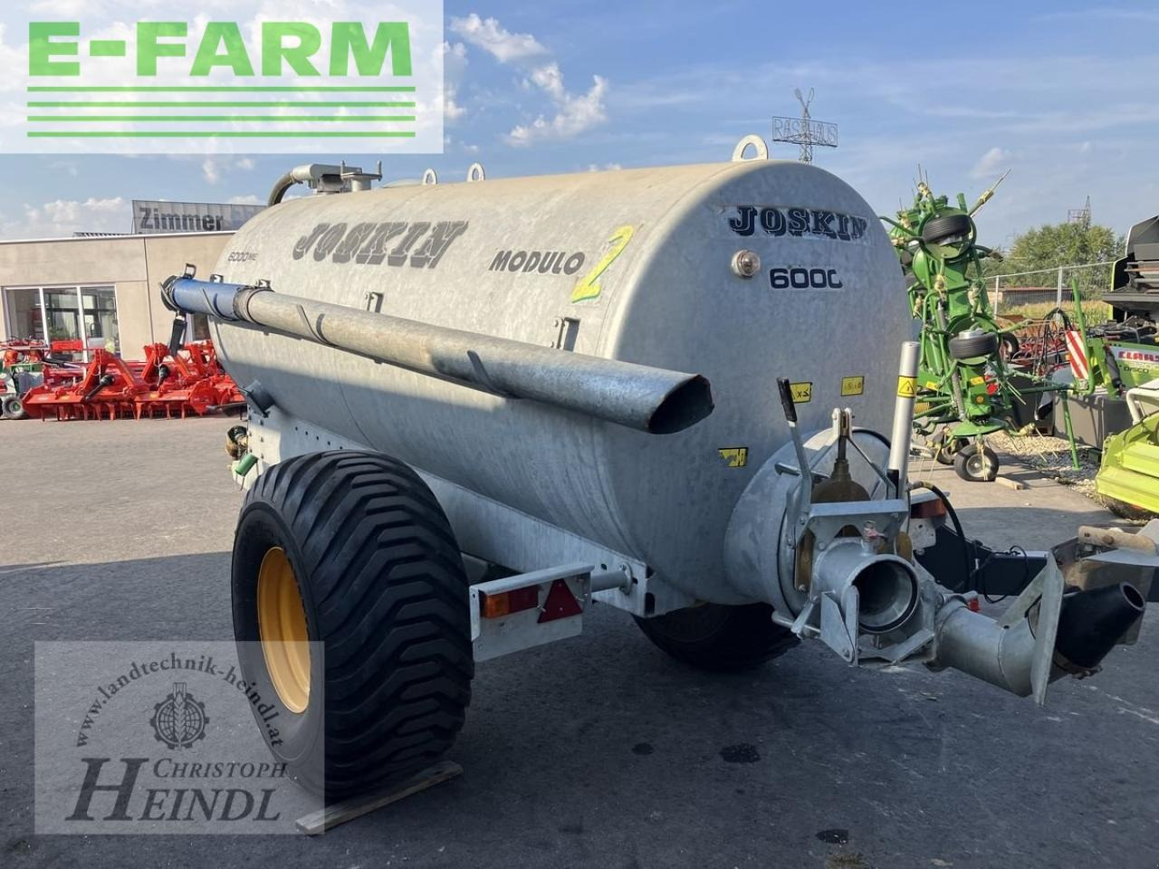 Joskin modulo 2 6000 me - Peralatan pemupukan: gambar 5 Joskin modulo 2 6000 me - Peralatan pemupukan: gambar 5