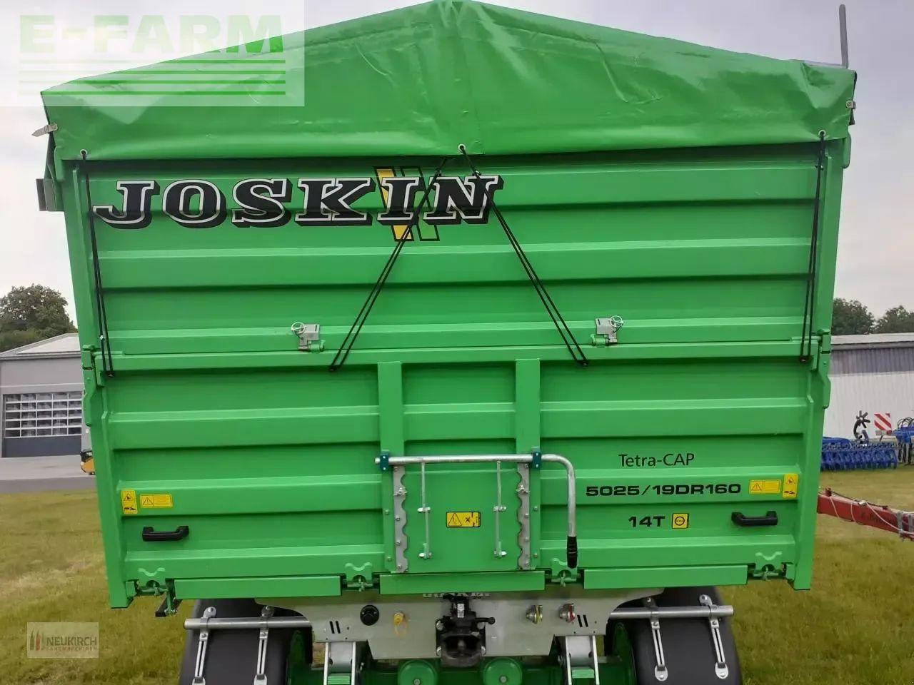 Joskin tetra-cap 5025/19dr160 - Trailer jungkit pertanian/ Tempat sampah: gambar 2 Joskin tetra-cap 5025/19dr160 - Trailer jungkit pertanian/ Tempat sampah: gambar 2