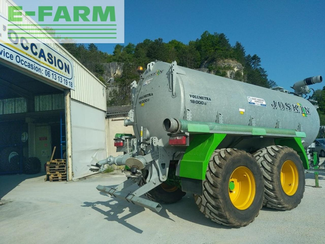 Joskin volumetra 1800 - Traktor: gambar 3 Joskin volumetra 1800 - Traktor: gambar 3