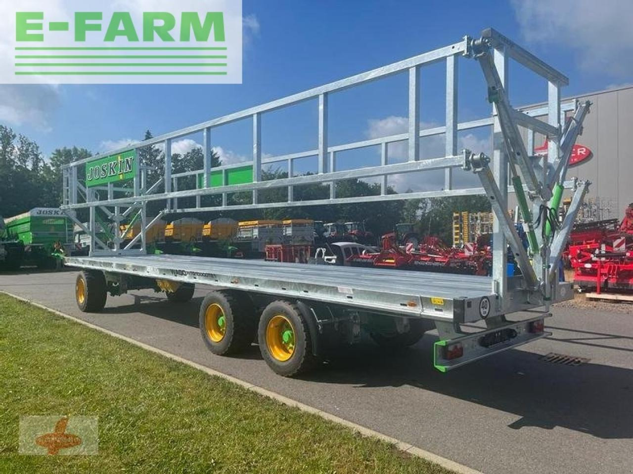 Joskin wago tr10.000 t21 - Trailer pertanian: gambar 4 Joskin wago tr10.000 t21 - Trailer pertanian: gambar 4