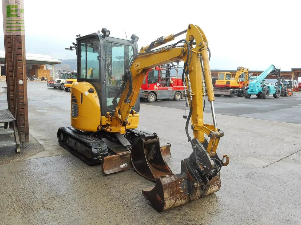 Komatsu pc 26mr-3 ( 2.710kg ) mit powertilt - Ekskavator mini: gambar 5 Komatsu pc 26mr-3 ( 2.710kg ) mit powertilt - Ekskavator mini: gambar 5