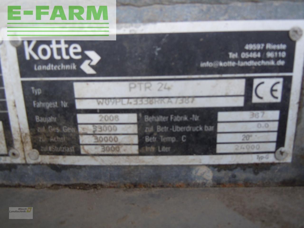 Penyemprot self-propelled Kotte ptr 24: gambar 14