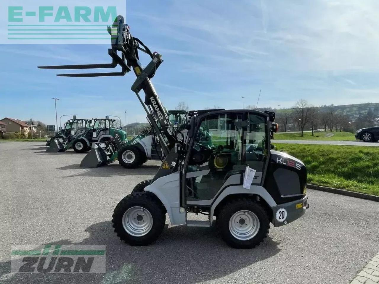 Kramer kl12.5 - Ekskavator mini: gambar 1 Kramer kl12.5 - Ekskavator mini: gambar 1