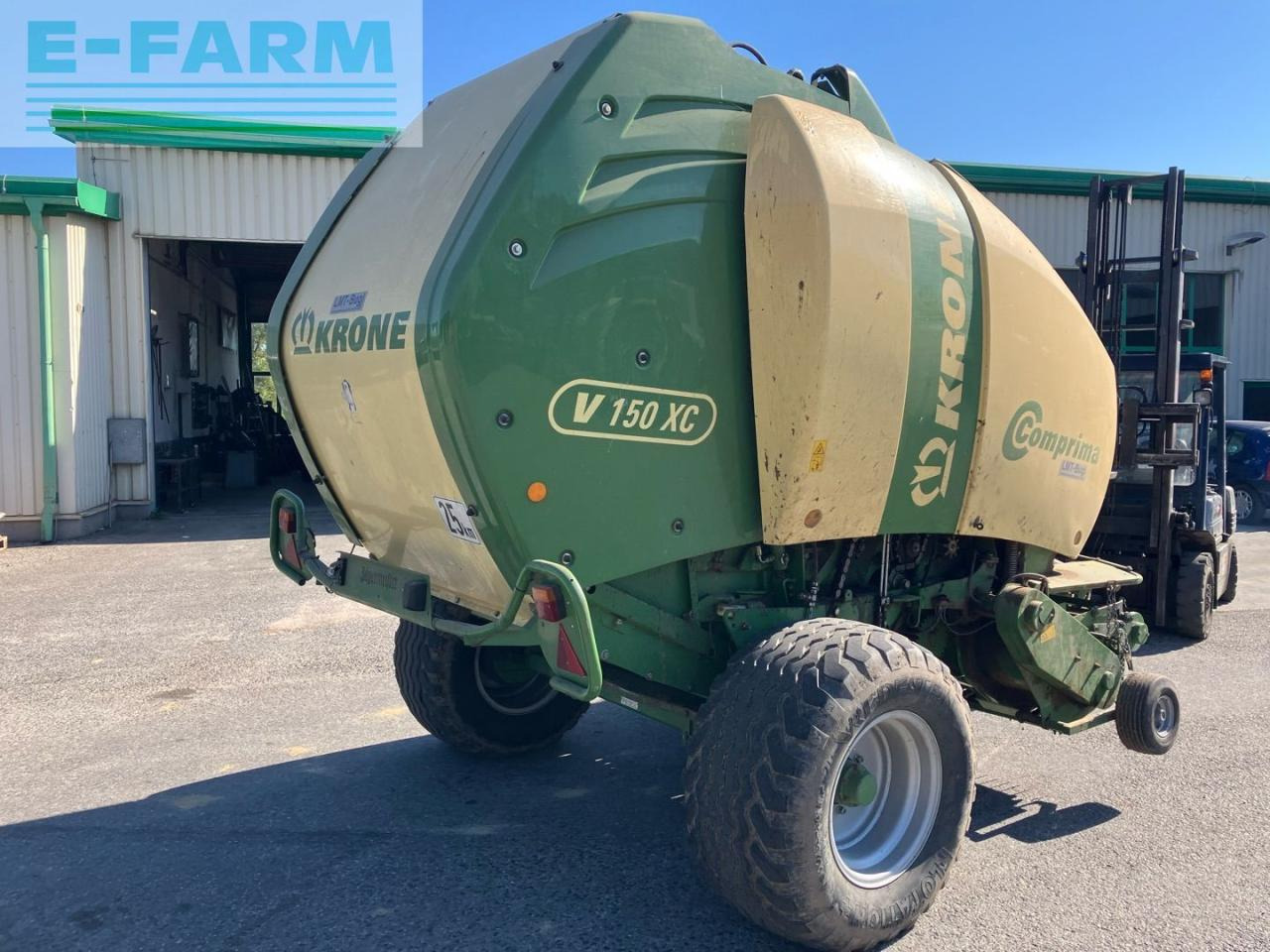 Baler persegi Krone V 150 XC: gambar 8