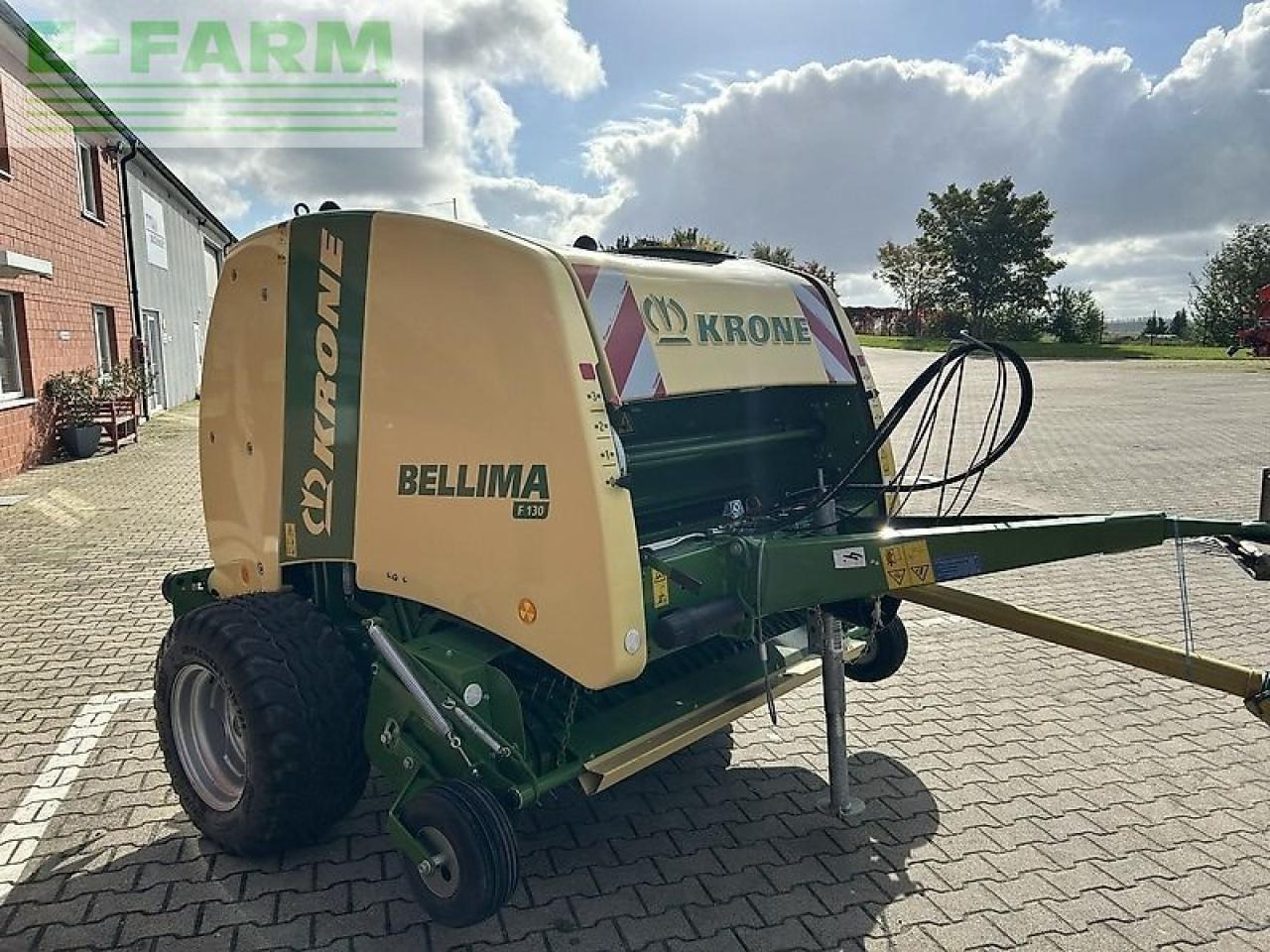 Krone bellima f 130 - Baler persegi: gambar 2 Krone bellima f 130 - Baler persegi: gambar 2