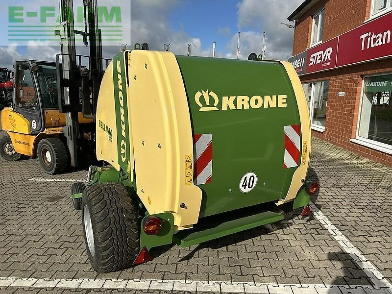 Krone bellima f 130 - Baler persegi: gambar 4 Krone bellima f 130 - Baler persegi: gambar 4