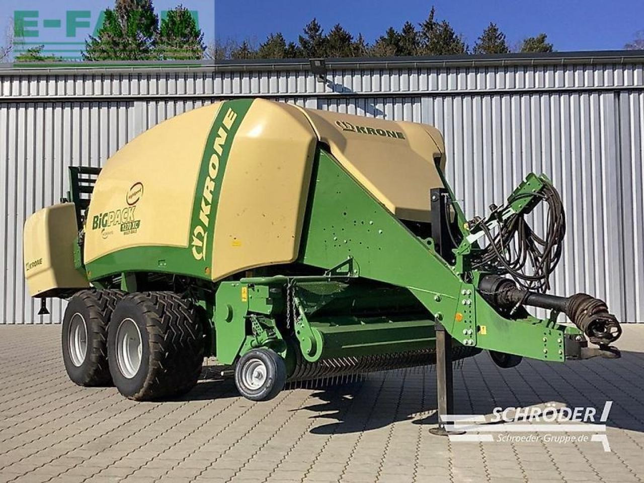 Krone big pack 1270 xc multi bale - Baler persegi: gambar 1 Krone big pack 1270 xc multi bale - Baler persegi: gambar 1