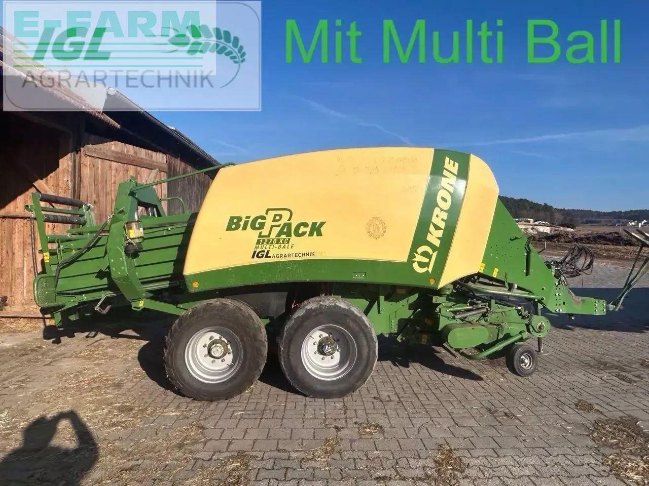 Krone big pack 1270 xc multi bale - Baler persegi: gambar 1 Krone big pack 1270 xc multi bale - Baler persegi: gambar 1